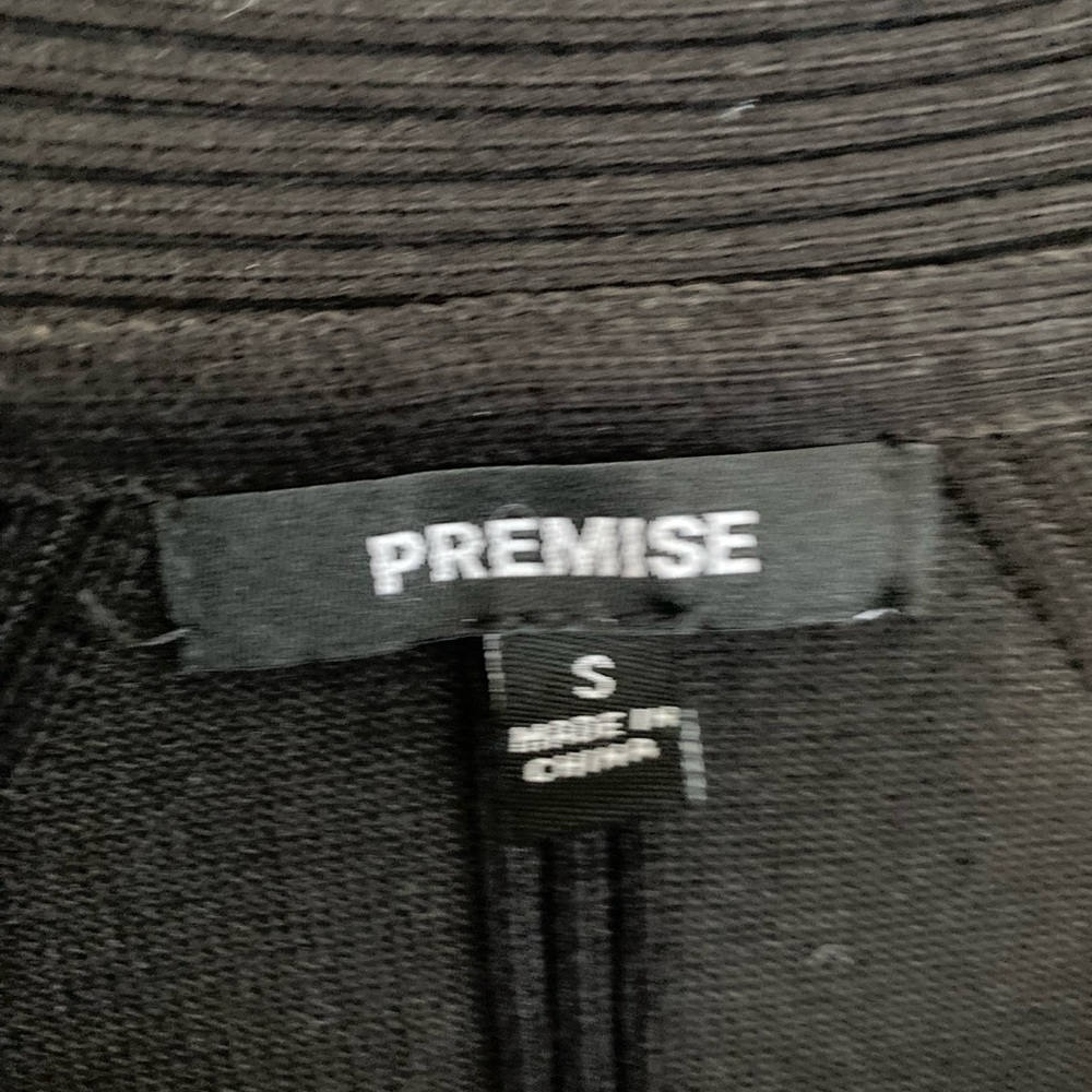 Premise Black Knit Cardigan - Picture 2 of 3